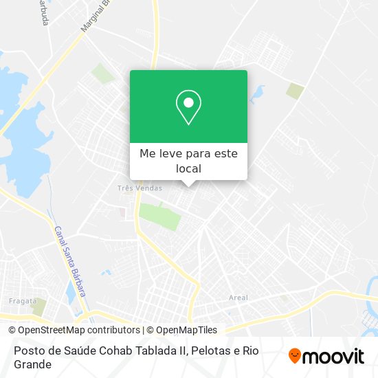 Posto de Saúde Cohab Tablada II mapa