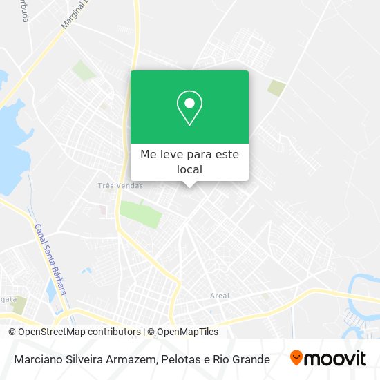 Marciano Silveira Armazem mapa