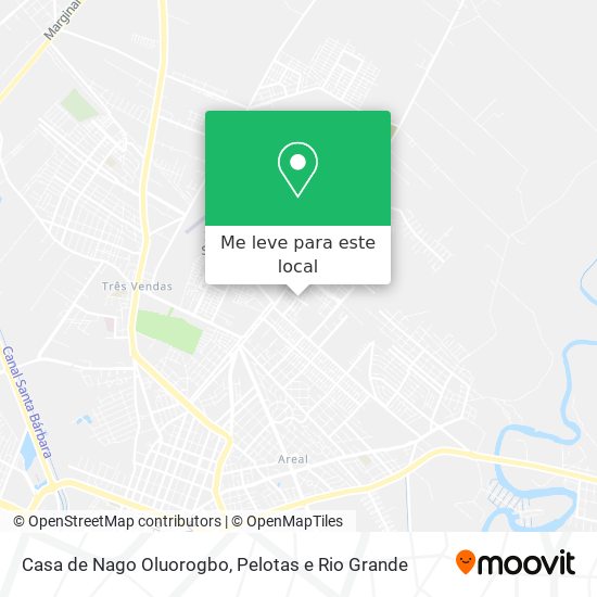 Casa de Nago Oluorogbo mapa