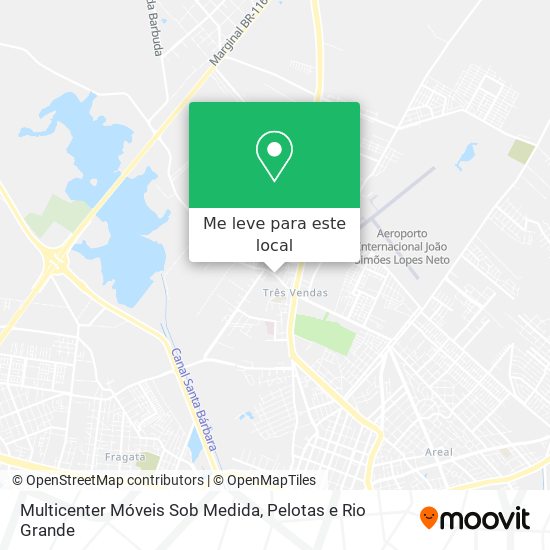 Multicenter Móveis Sob Medida mapa