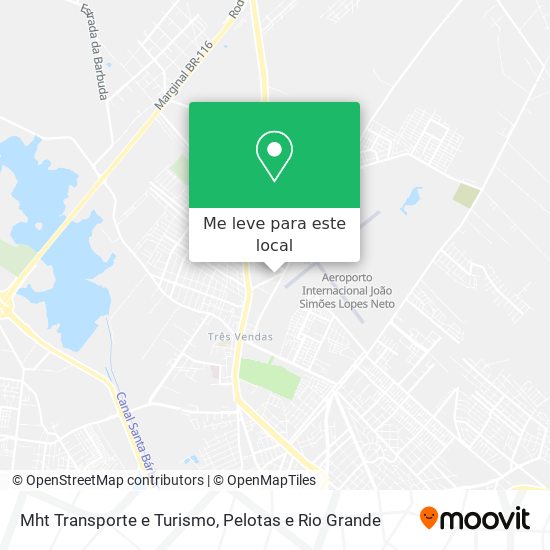 Mht Transporte e Turismo mapa