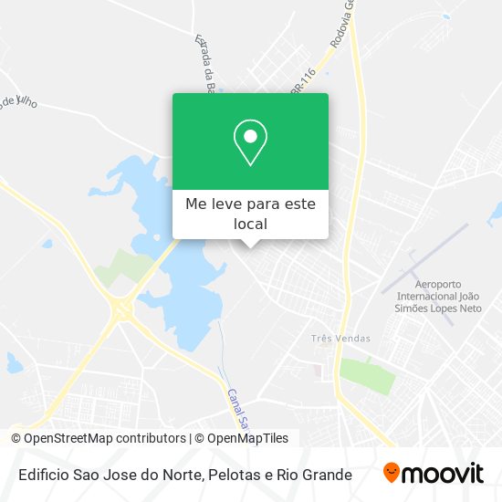 Edificio Sao Jose do Norte mapa