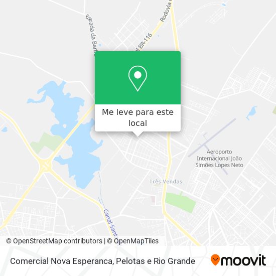 Comercial Nova Esperanca mapa