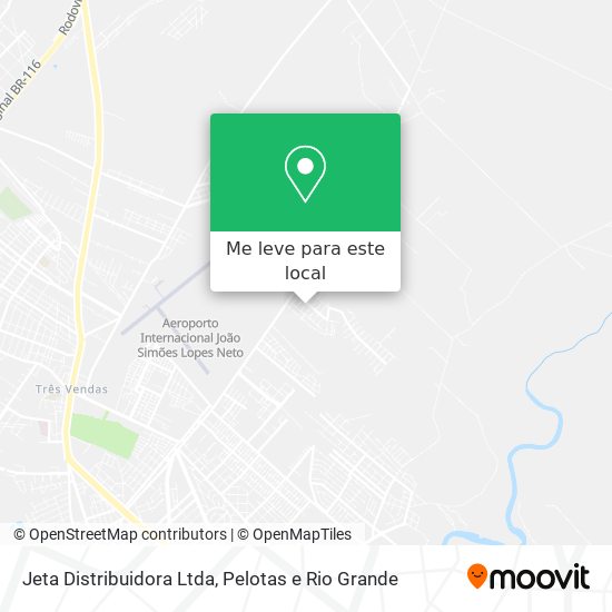 Jeta Distribuidora Ltda mapa