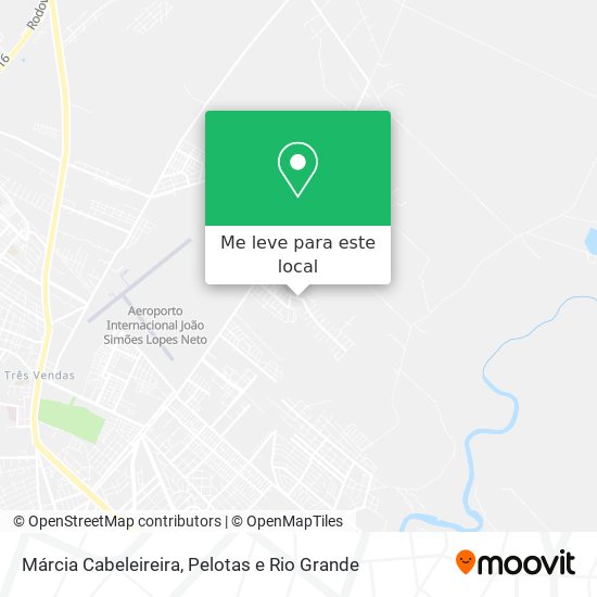 Márcia Cabeleireira mapa
