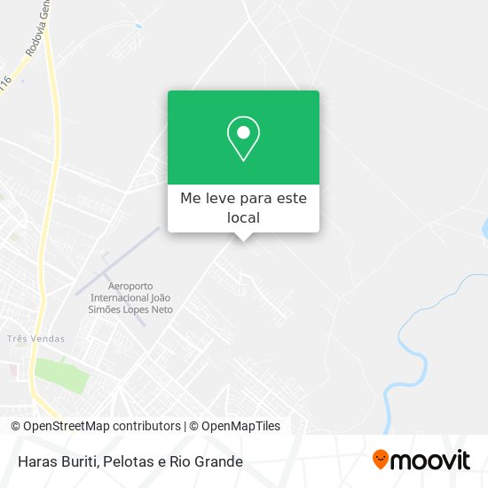 Haras Buriti mapa
