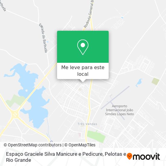 Espaço Graciele Silva Manicure e Pedicure mapa