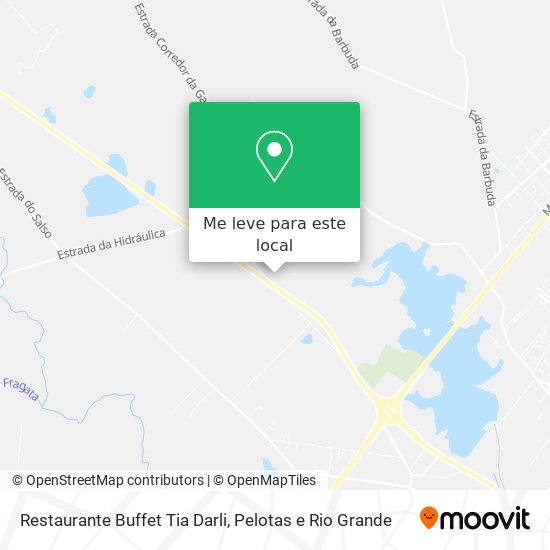 Restaurante Buffet Tia Darli mapa