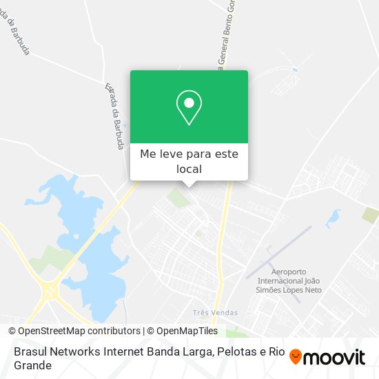 Brasul Networks Internet Banda Larga mapa