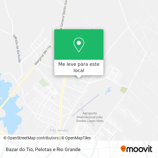 Bazar do Tio mapa