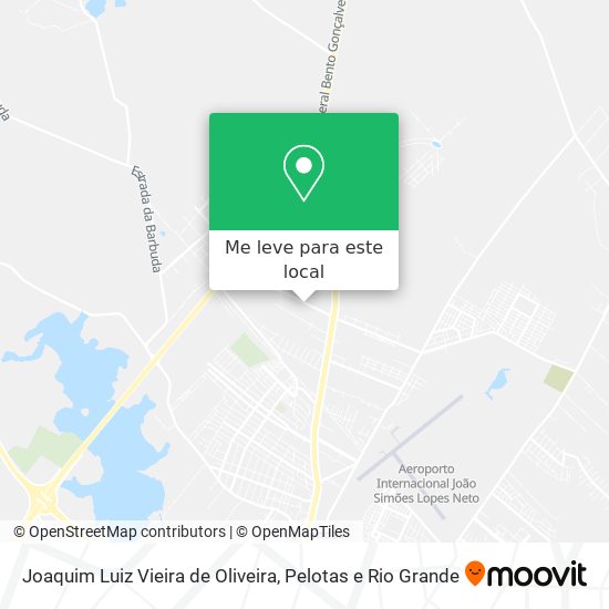 Joaquim Luiz Vieira de Oliveira mapa