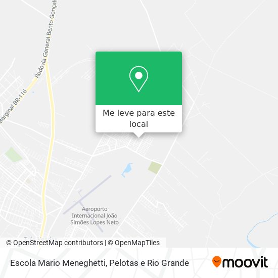 Escola Mario Meneghetti mapa