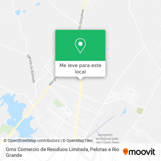 Gms Comercio de Residuos Limitada mapa