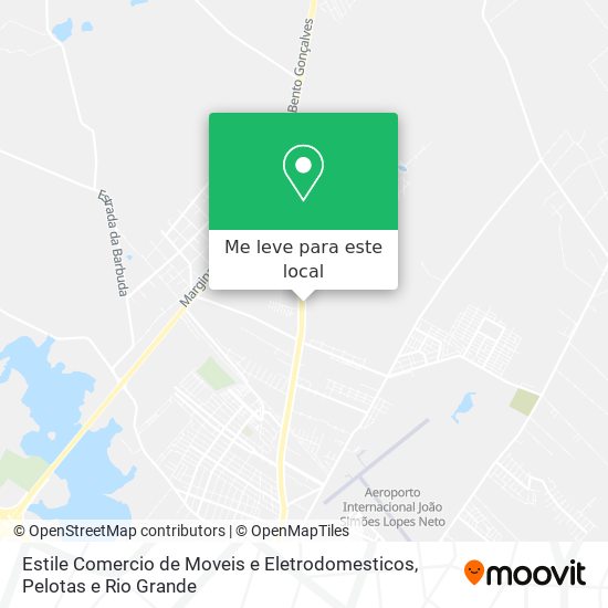 Estile Comercio de Moveis e Eletrodomesticos mapa