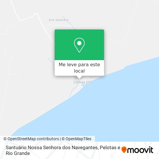 Santuário Nossa Senhora dos Navegantes mapa