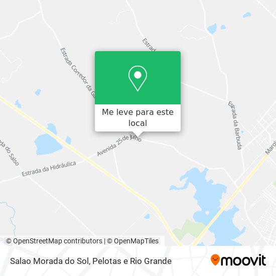 Salao Morada do Sol mapa