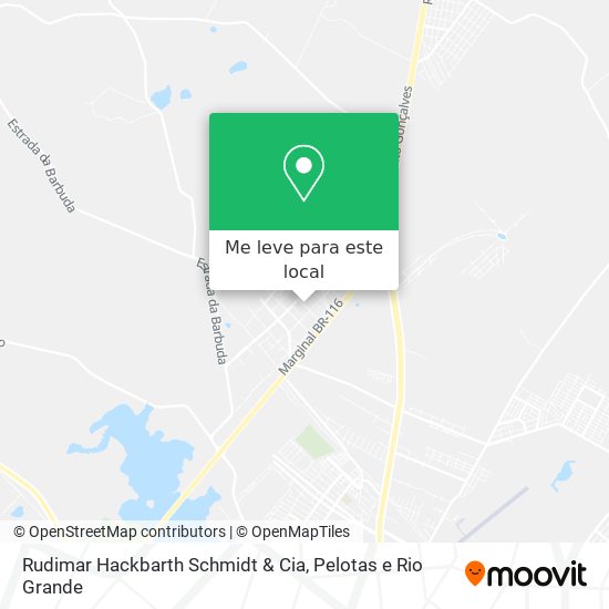 Rudimar Hackbarth Schmidt & Cia mapa