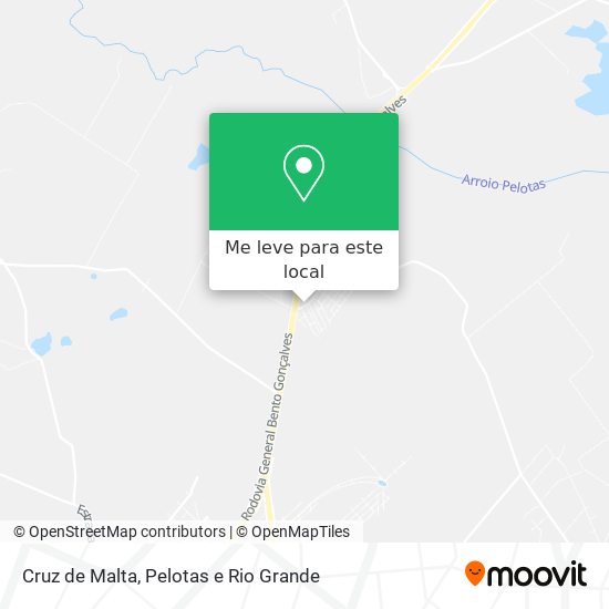 Cruz de Malta mapa