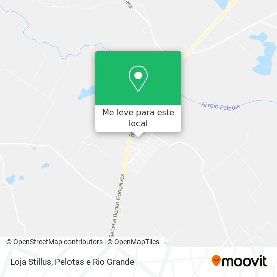 Loja Stillus mapa