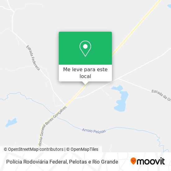 Polícia Rodoviária Federal mapa