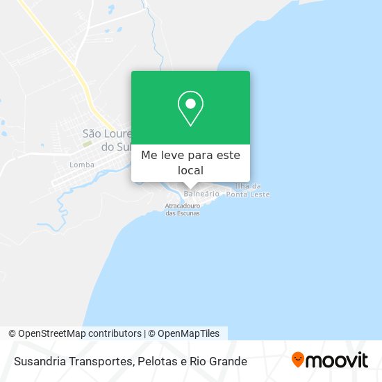Susandria Transportes mapa