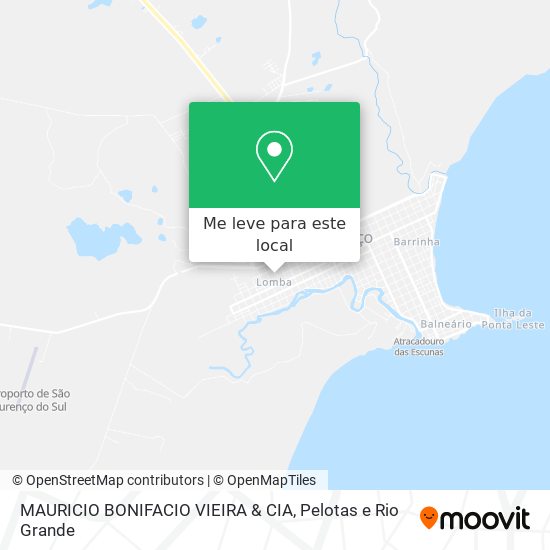 MAURICIO BONIFACIO VIEIRA & CIA mapa