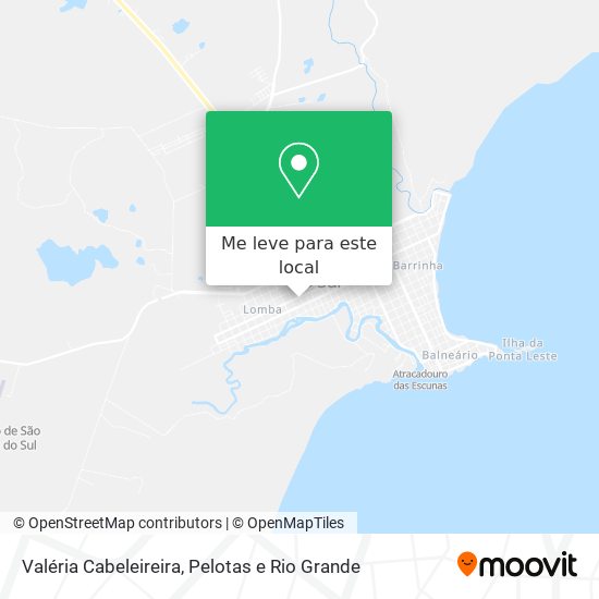 Valéria Cabeleireira mapa