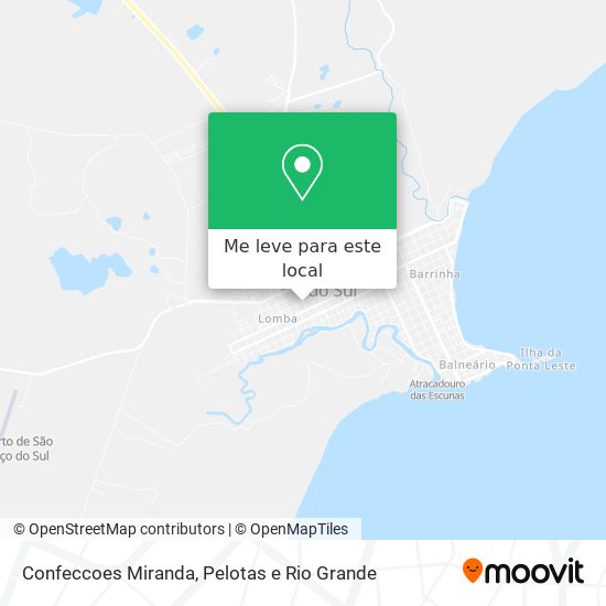 Confeccoes Miranda mapa