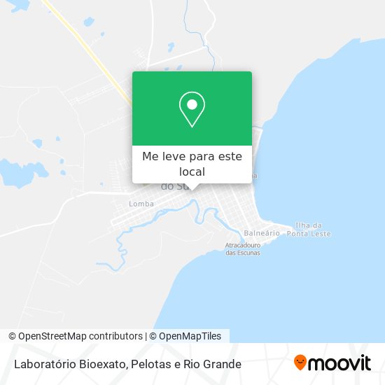 Laboratório Bioexato mapa