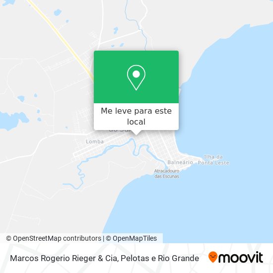 Marcos Rogerio Rieger & Cia mapa
