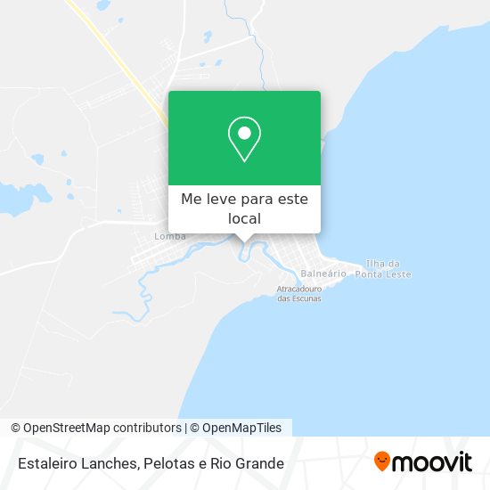 Estaleiro Lanches mapa