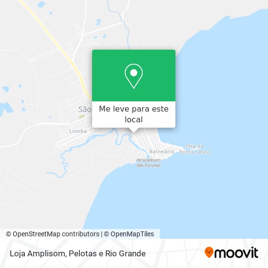 Loja Amplisom mapa