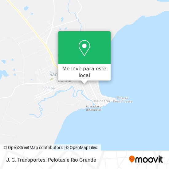 J. C. Transportes mapa