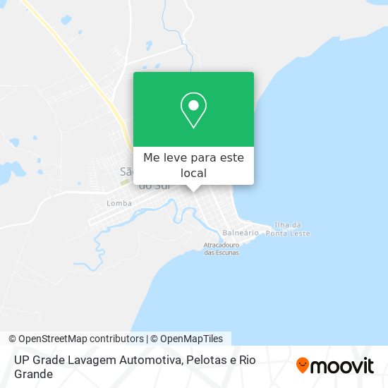 UP Grade Lavagem Automotiva mapa