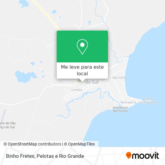 Binho Fretes mapa