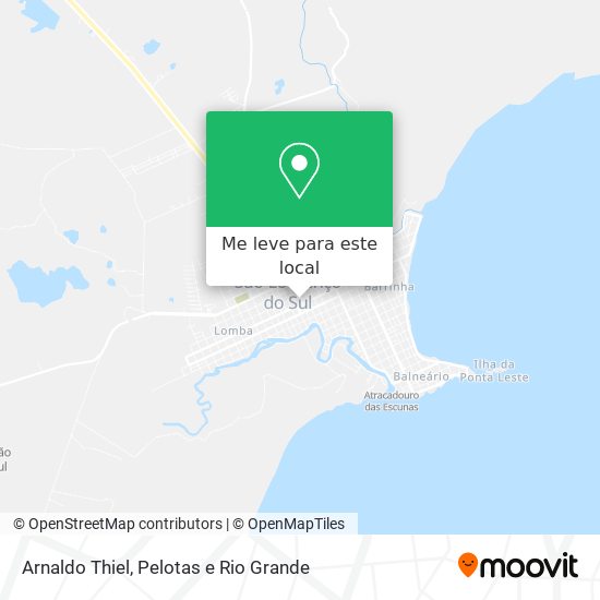 Arnaldo Thiel mapa