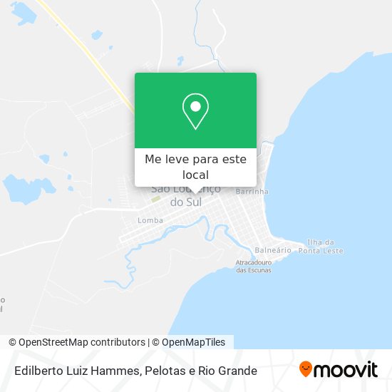 Edilberto Luiz Hammes mapa