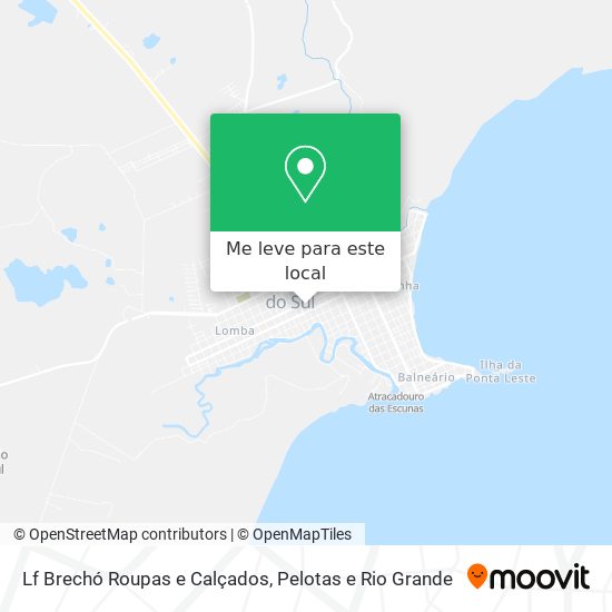 Lf Brechó Roupas e Calçados mapa