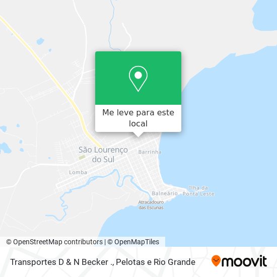 Transportes D & N Becker . mapa