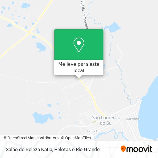 Salão de Beleza Kátia mapa