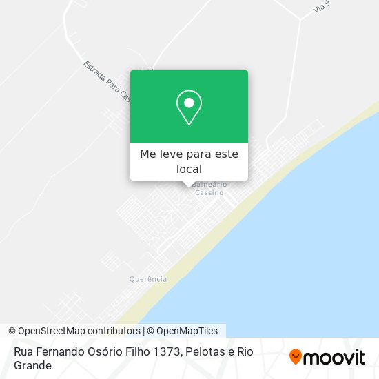 Rua Fernando Osório Filho 1373 mapa