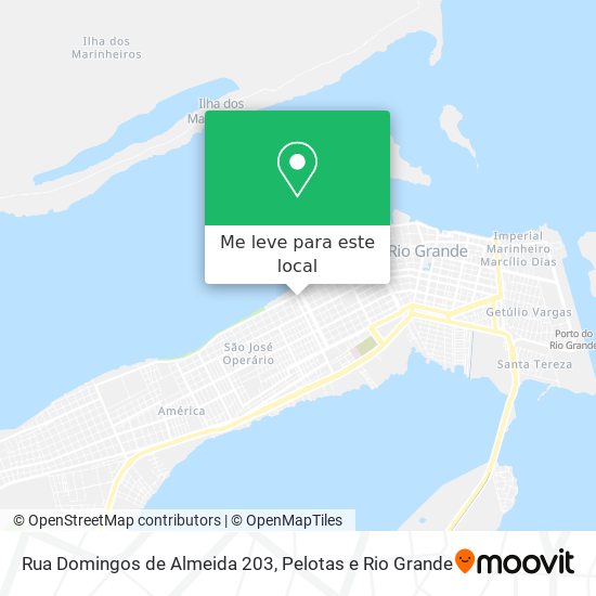 Rua Domingos de Almeida 203 mapa
