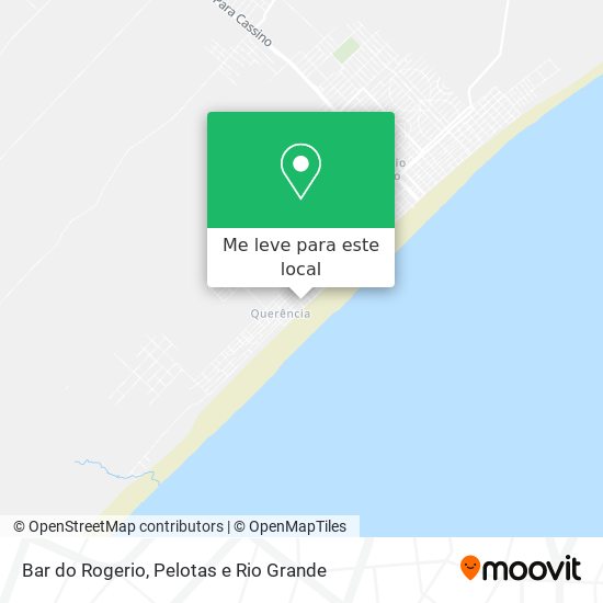 Bar do Rogerio mapa