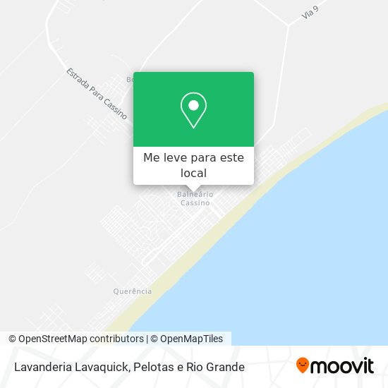 Lavanderia Lavaquick mapa