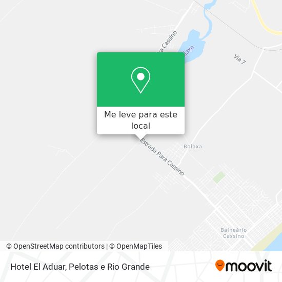 Hotel El Aduar mapa