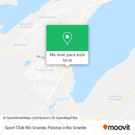 Sport Club Rio Grande mapa