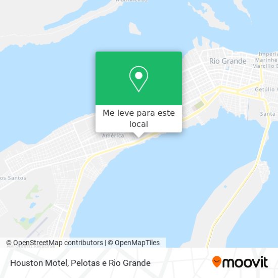 Houston Motel mapa