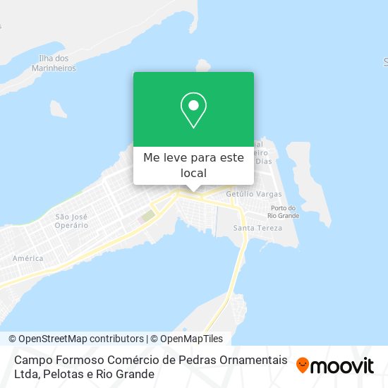 Campo Formoso Comércio de Pedras Ornamentais Ltda mapa