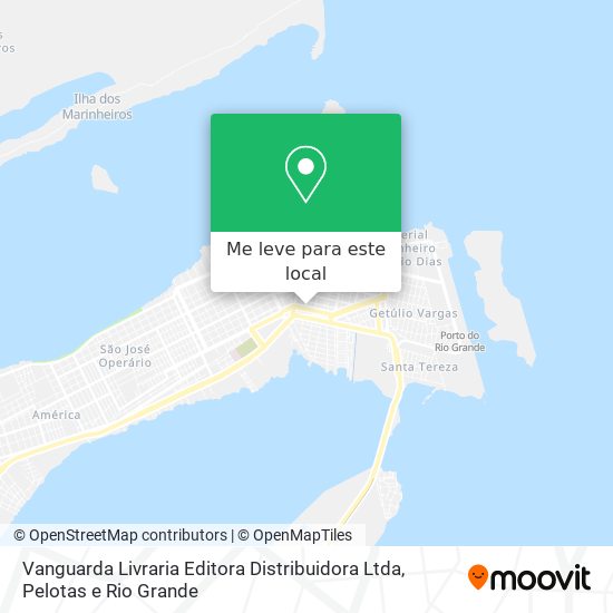 Vanguarda Livraria Editora Distribuidora Ltda mapa