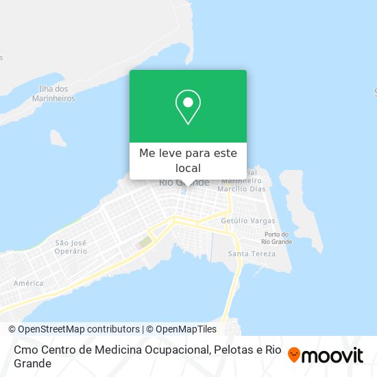 Cmo Centro de Medicina Ocupacional mapa